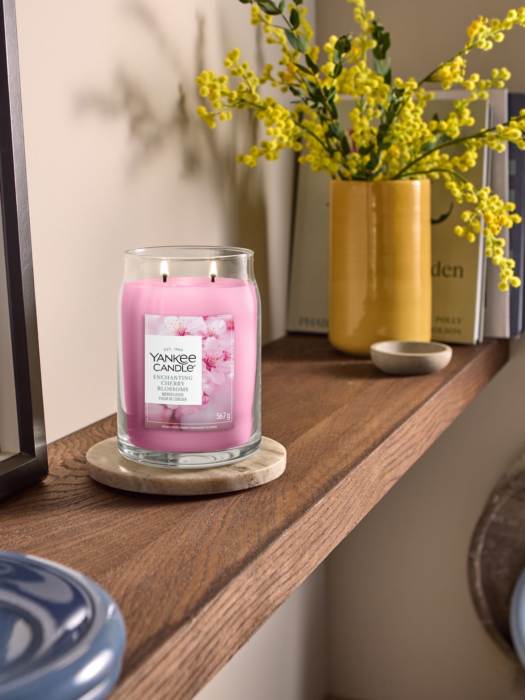 Yankee Candle Fresh Cut Roses Signature Large Jar Boxed Candle