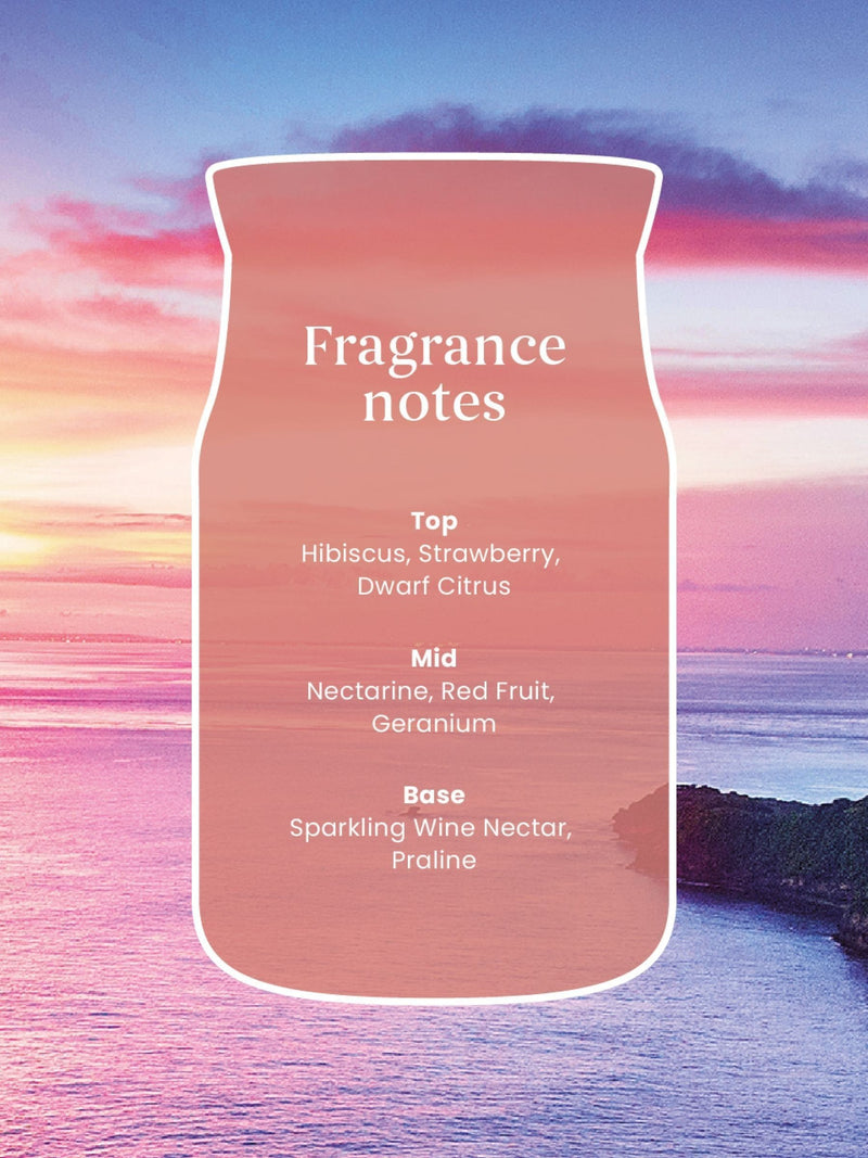 Yankee Candle Cliffside Sunrise medium jar 2 wick candle (British brand)