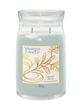 Yankee Candle Serenity Stone medium jar 2 wick candle, imported from the UK