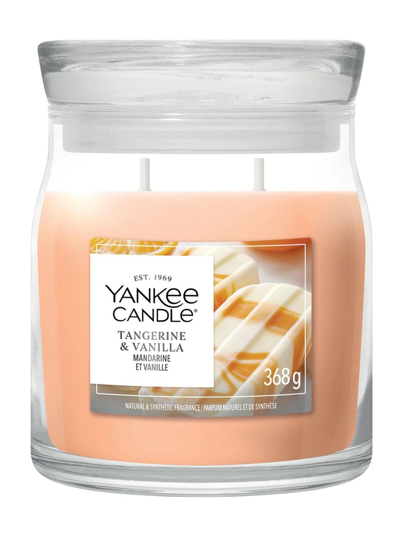 Yankee Candle Lavender Vanilla Signature Medium Jar Boxed Candle