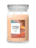 Yankee Candle Pink Sands Glow large jar 2 wick candle, UK version