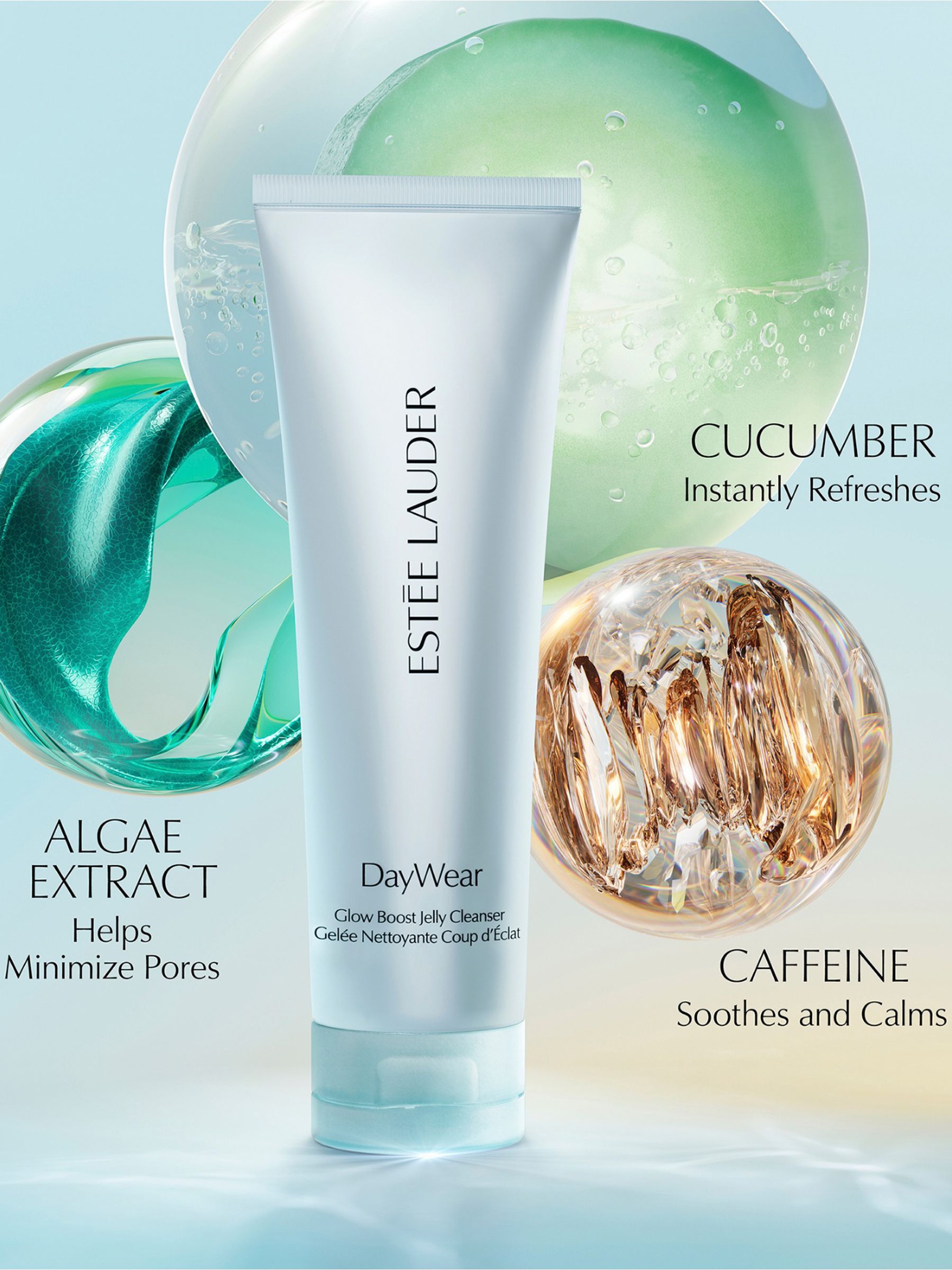 Estée Lauder DayWear Glow Boost Jelly Cleanser 50ml, British brand