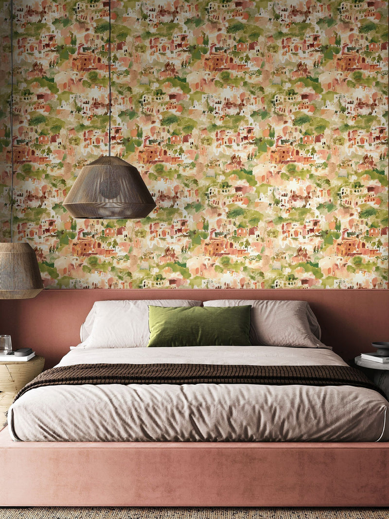 Ohpopsi Rosewood Olive Amalfi 10M Wallpaper