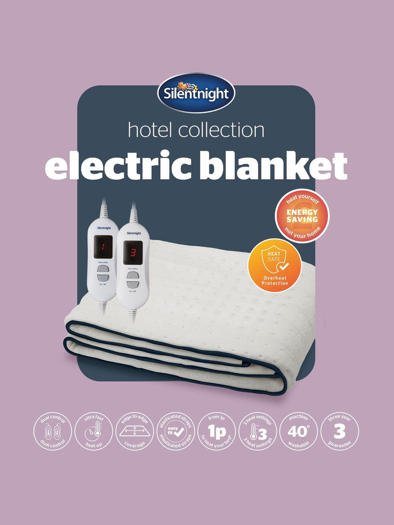 Silentnight Hotel Collection heated underblanket (British brand)