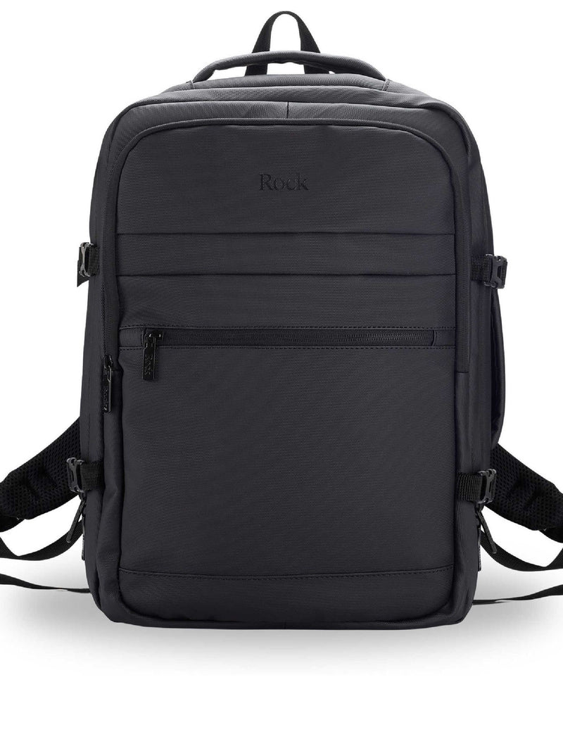Rock Luggage black Dalston Medium Backpack, UK version