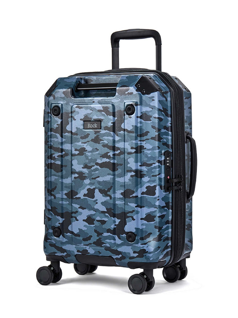 Rock Luggage Blue Alpine cabin suitcase, UK version