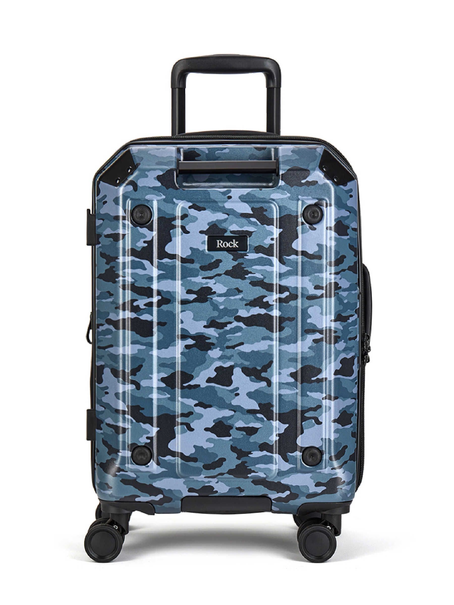 Rock Luggage Blue Alpine cabin suitcase, UK version