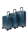 Rock Luggage Rock Luna Silver Suitcase Set 3 Piece