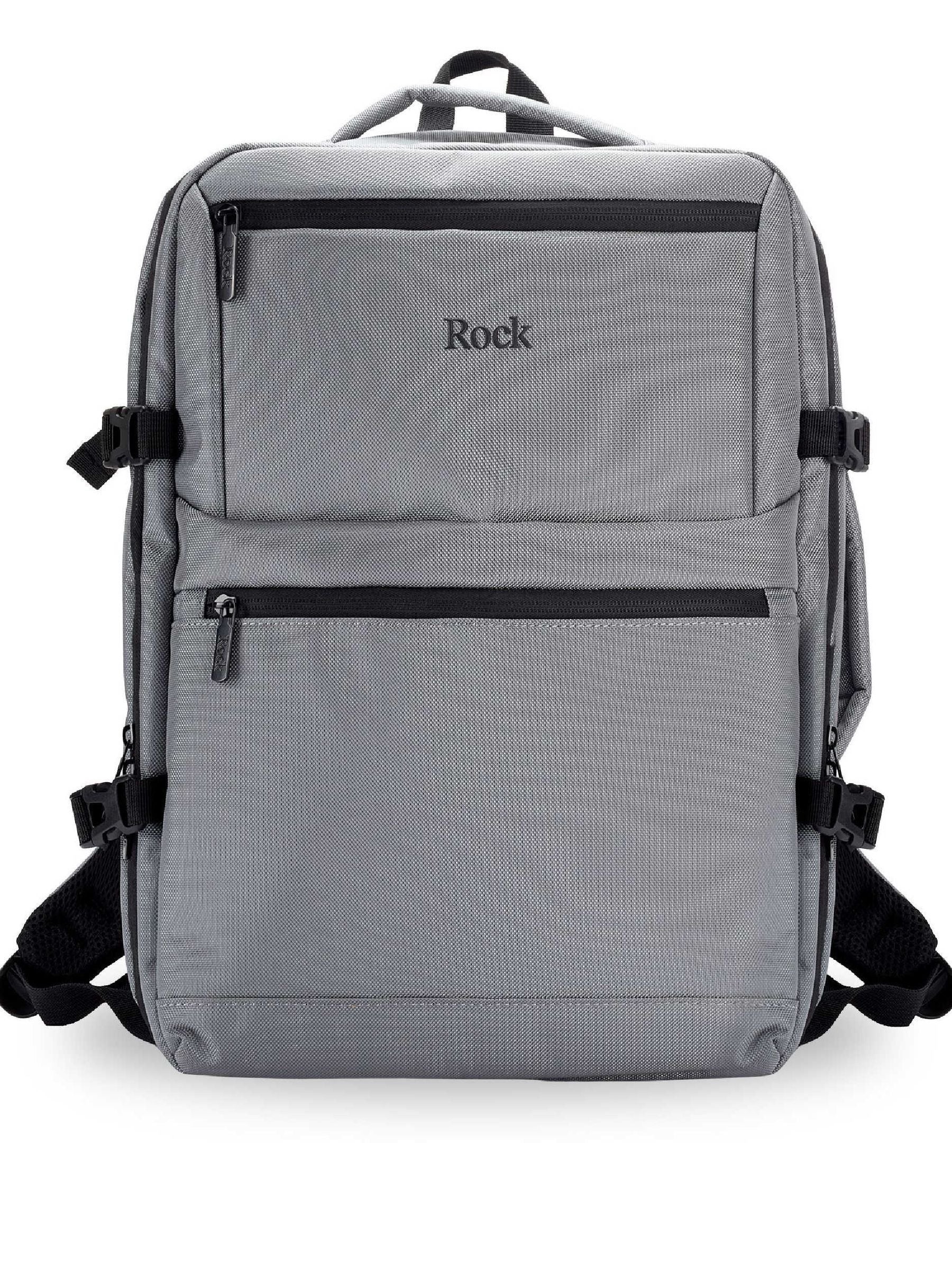 Rock Luggage Grey Battersea Medium Backpack, UK version