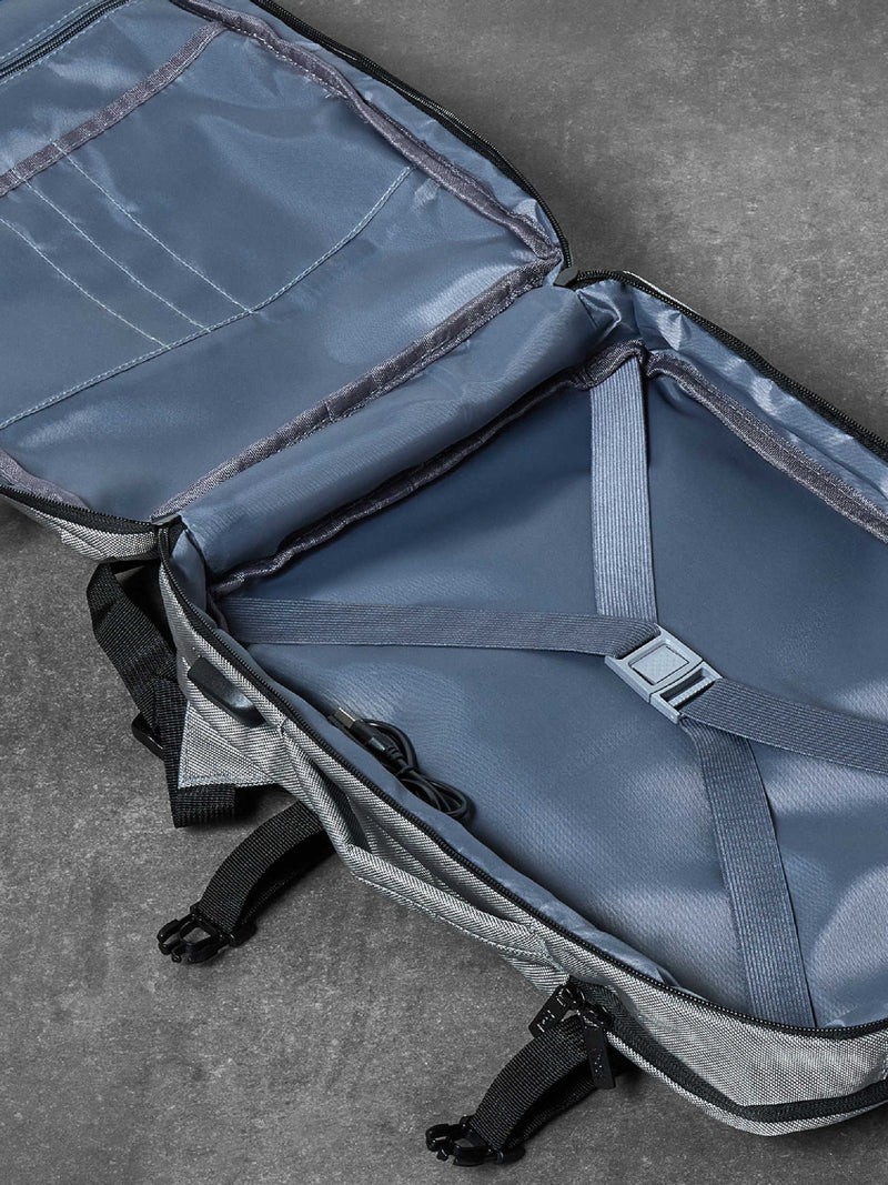Rock Luggage Grey Battersea Medium Backpack, UK version