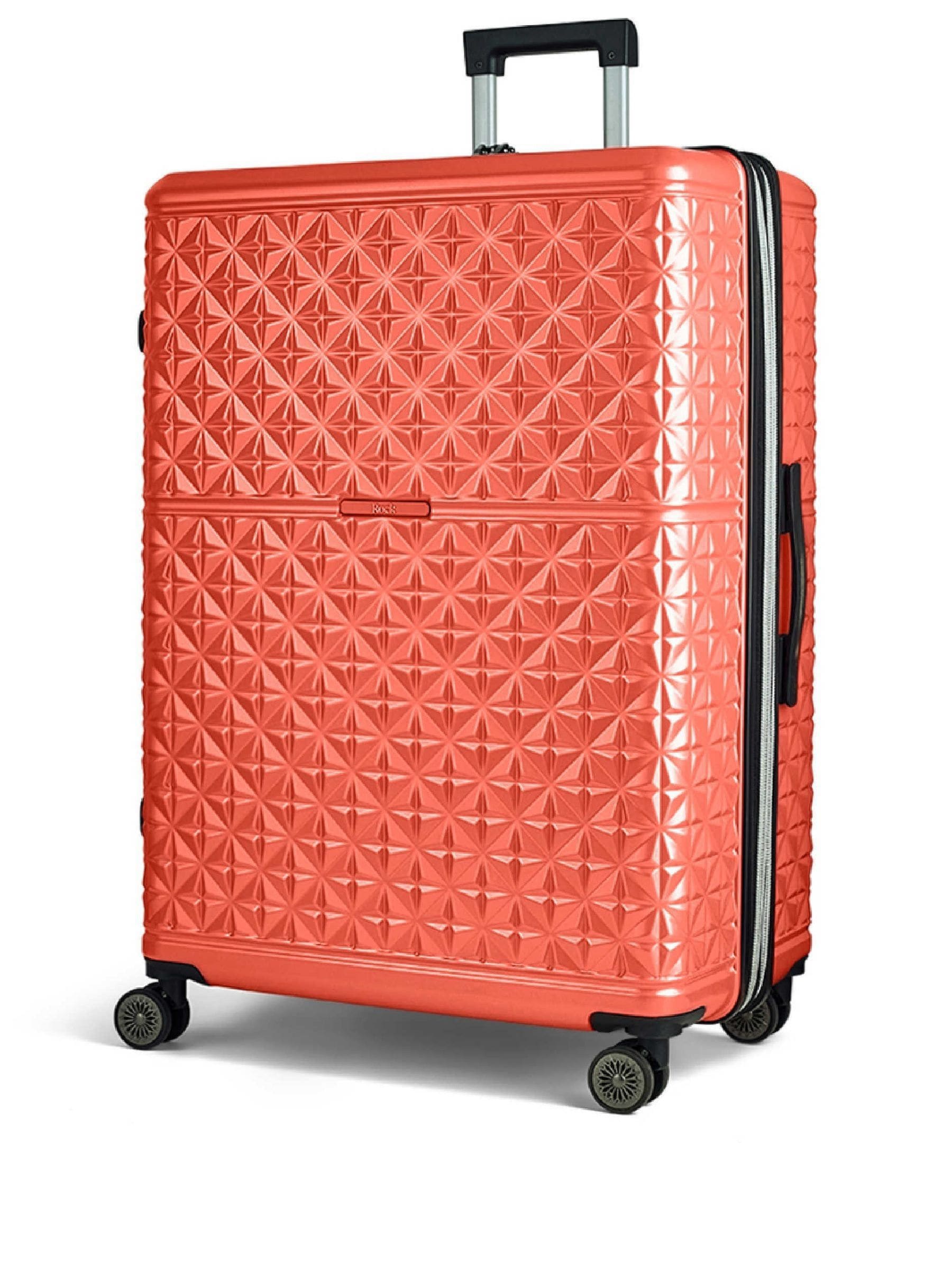 Rock Luggage Orange Large Maya Suitcase