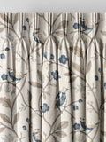 Blue Luxe Blue Bird made-to-measure curtains (British brand)