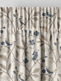 Blue Luxe Blue Bird made-to-measure curtains (British brand)