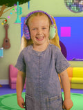Gabby's Dollhouse Mercat headphones blue - British product