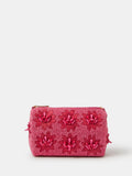 Accessorize pink floral beaded shoulder bag - British product