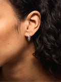 Accessorize sterling silver hoop earrings 3 pack, UK version