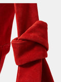 Accessorize red slouchy knot suede shoulder bag - British product