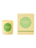 Oliver Bonas Manifest your Vision cedarwood scented candle imported from the UK