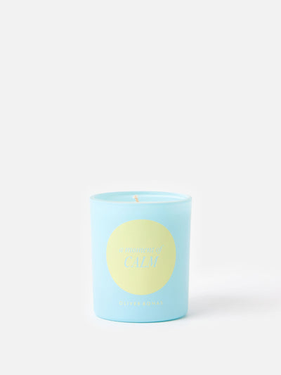 Next Oliver Bonas A Moment of Calm Sandalwood Scented Candle- Buy online at McGrocer