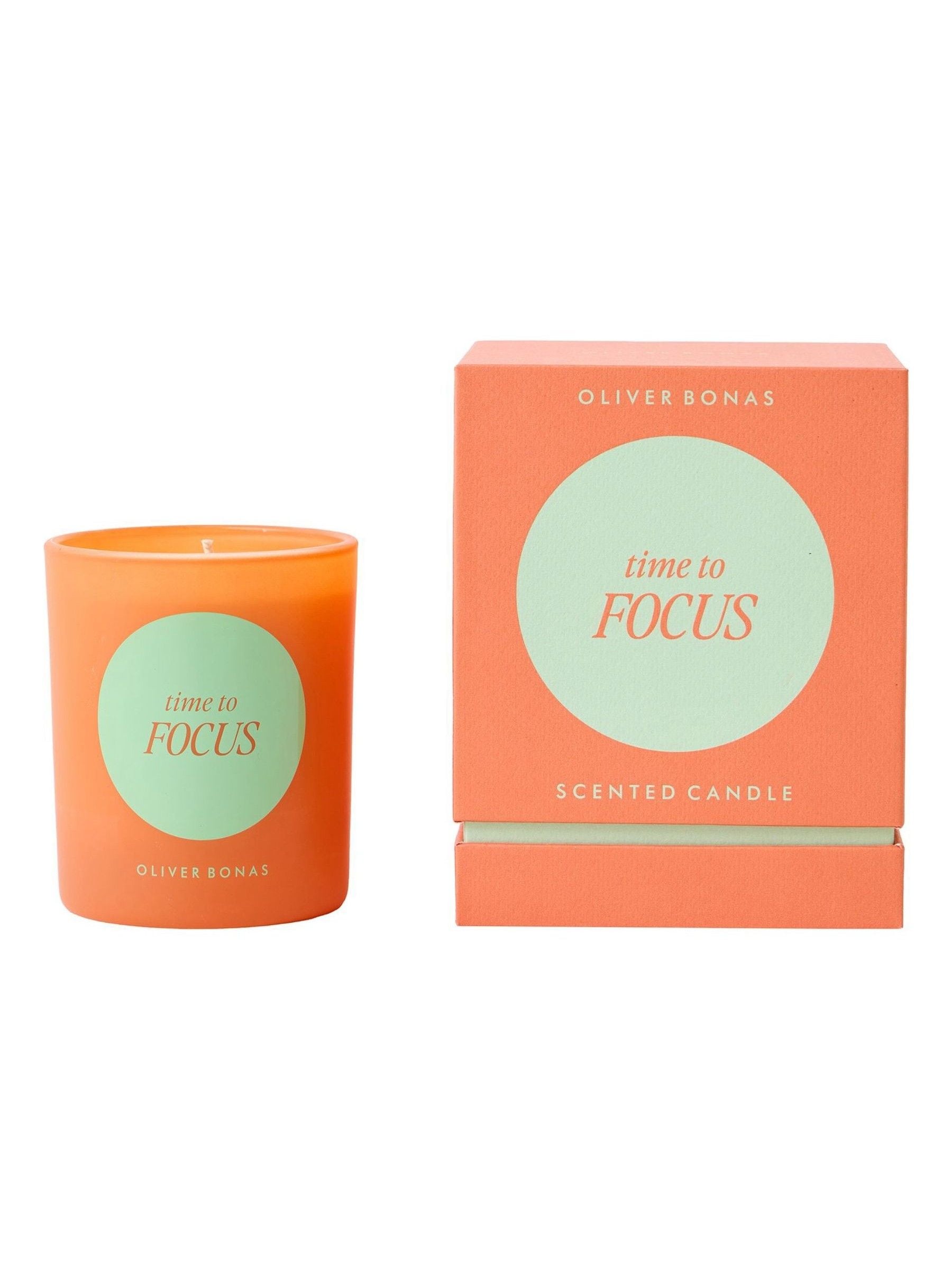 Oliver Bonas lavender scented candle 9cm, imported from the UK