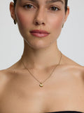 D.LOUISE gold tone birthstone necklace (British brand)