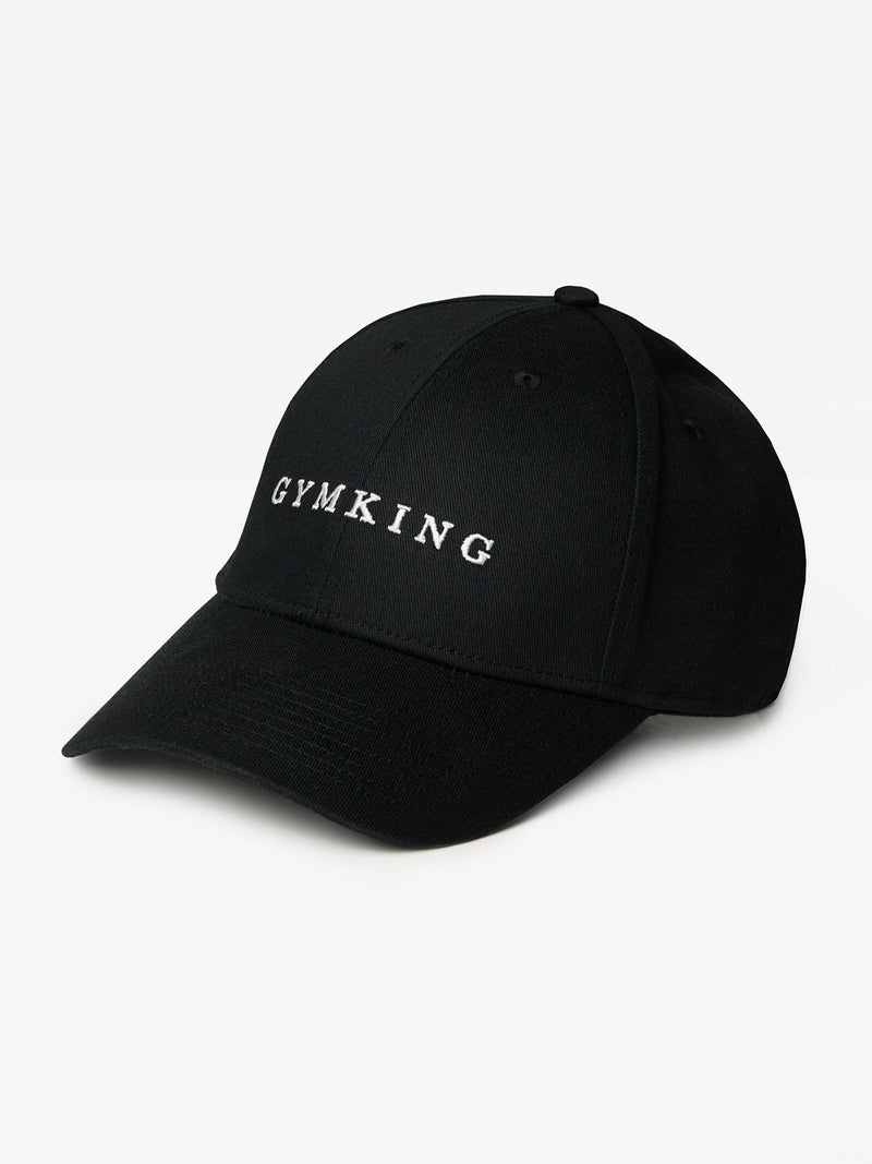 Gym King Black Linear Pitcher Cap, imported from the UK