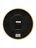 Widdop oak bamboo wall clock 32cm - British product
