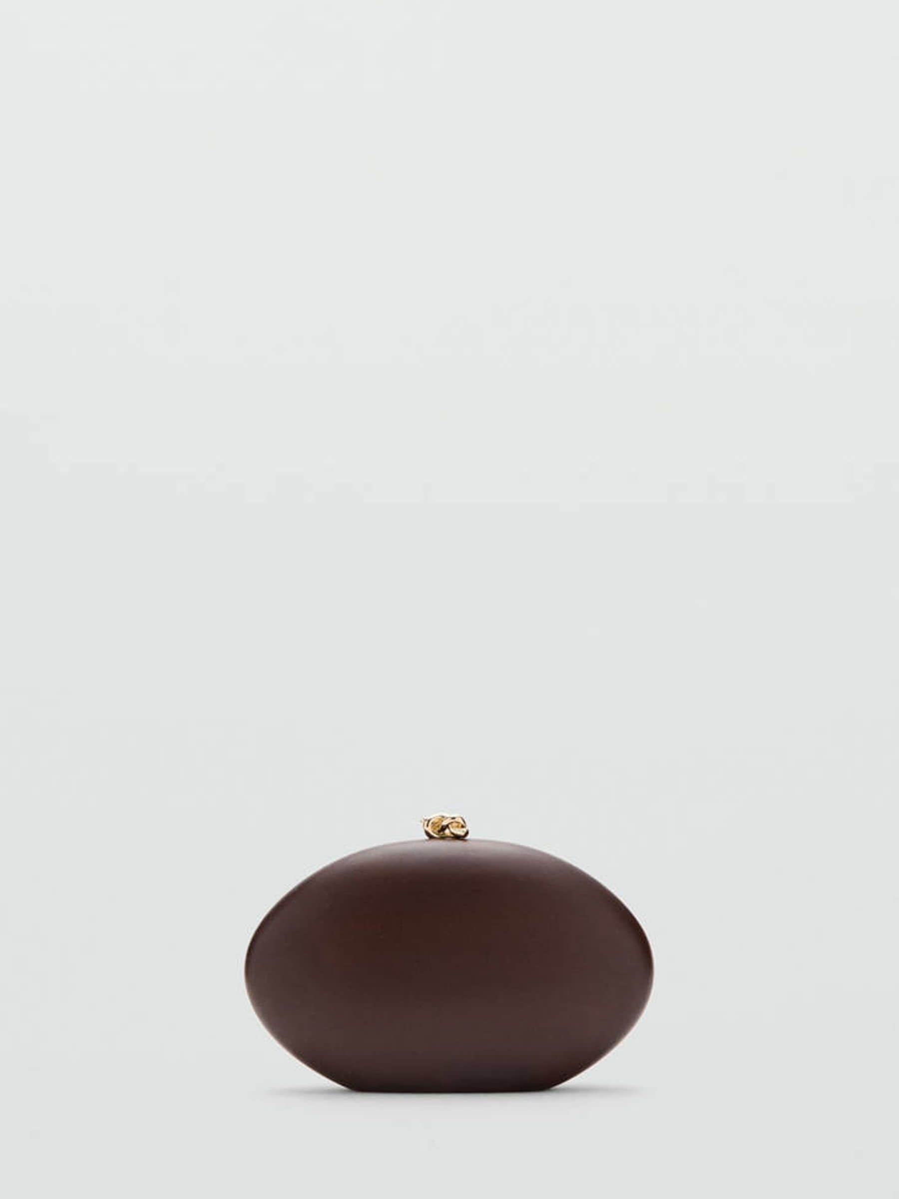 Mango brown occasion clutch bag, imported from the UK