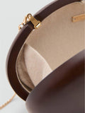 Mango brown occasion clutch bag, imported from the UK
