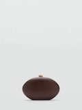 Mango brown occasion clutch bag, imported from the UK