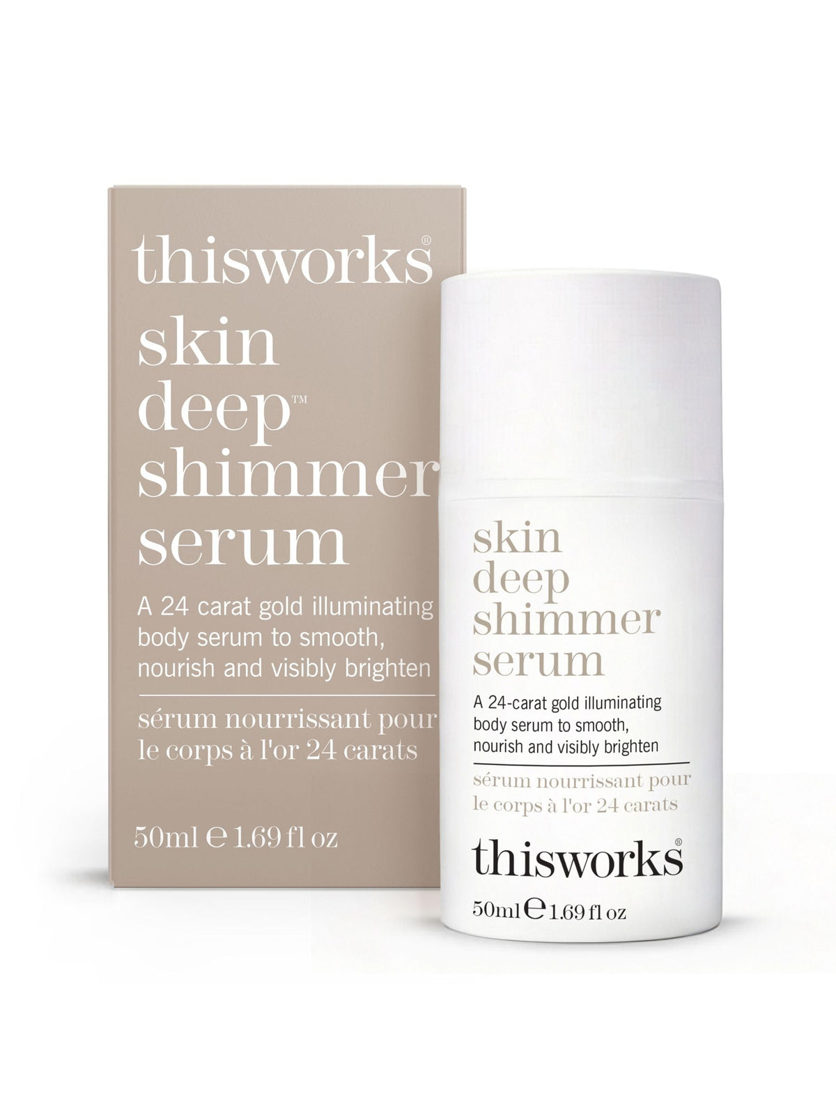 This Works Skin Deep shimmer serum 50ml - British product
