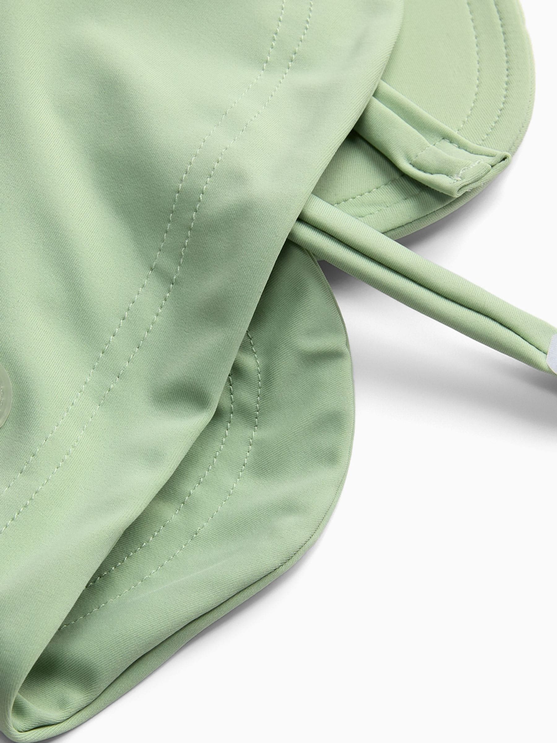 MORI Green Dino sun safe swim hat (British brand)