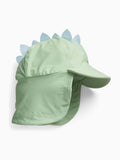 MORI Green Dino sun safe swim hat (British brand)
