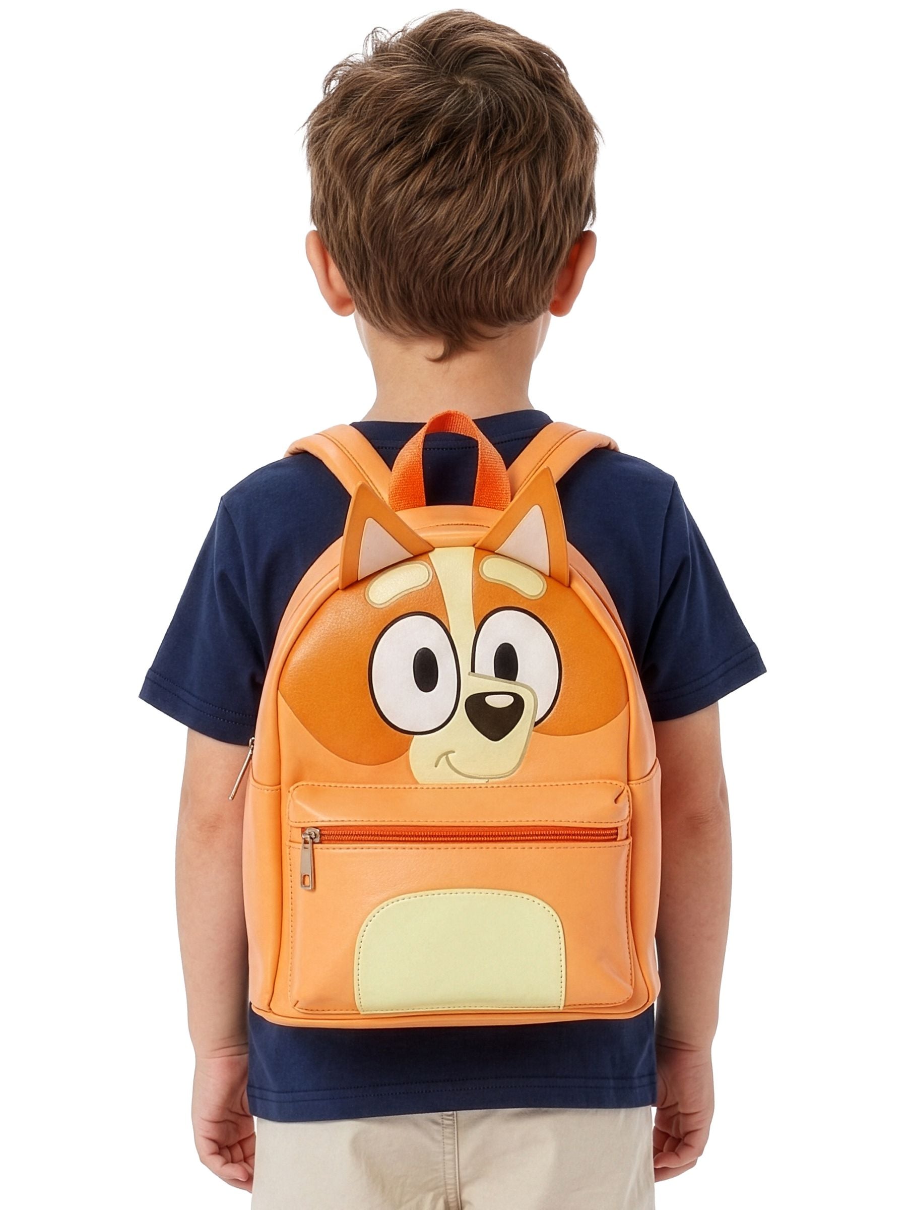 Bluey Bingo character backpack with 3D ears (British brand)