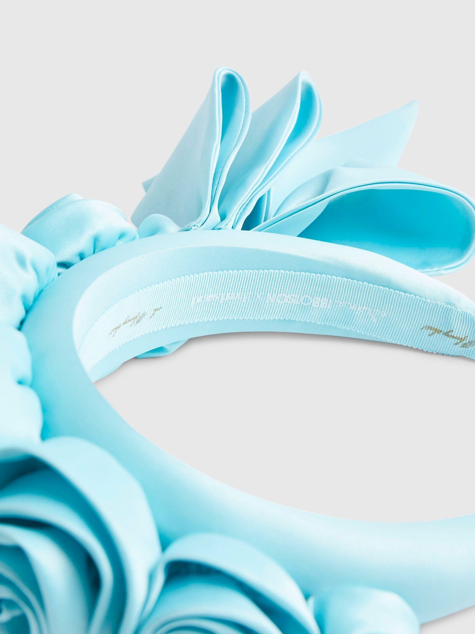 River Island 3D floral satin headband - British product