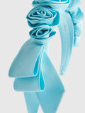 River Island 3D floral satin headband - British product