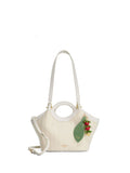 Dune London white Dinidaylight shopper bag, imported from the UK