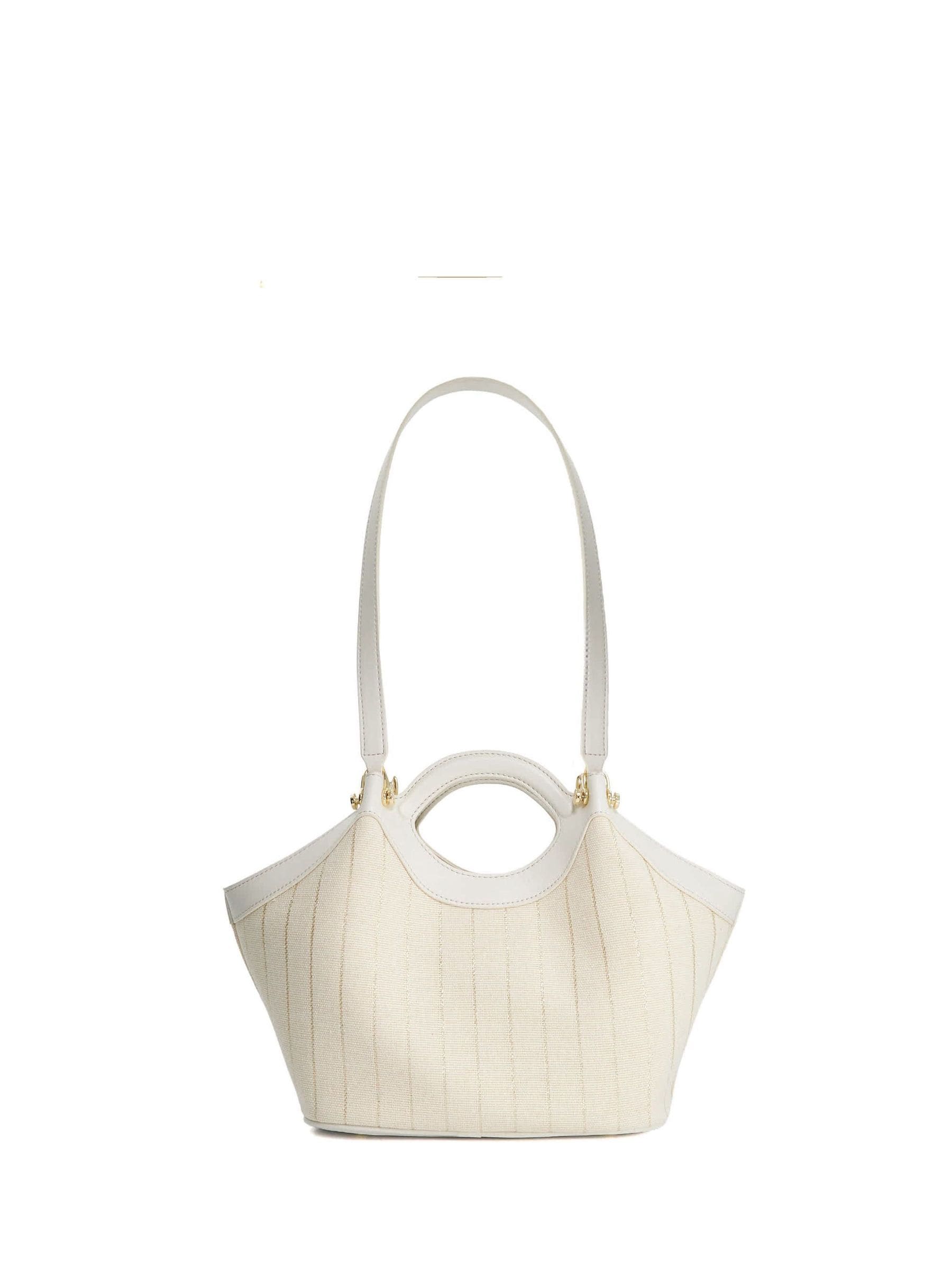Dune London white Dinidaylight shopper bag, imported from the UK