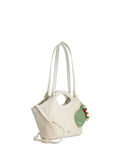 Dune London white Dinidaylight shopper bag, imported from the UK