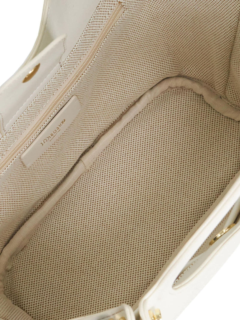 Dune London white Dinidaylight shopper bag, imported from the UK