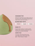 Spectrum Collections Matcha 4 Piece Sponge Set (British brand)