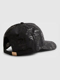 River Island monogram cap with adjustable back fastening - British product