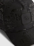 River Island monogram cap with adjustable back fastening - British product