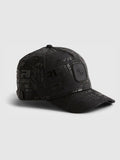 River Island monogram cap with adjustable back fastening - British product