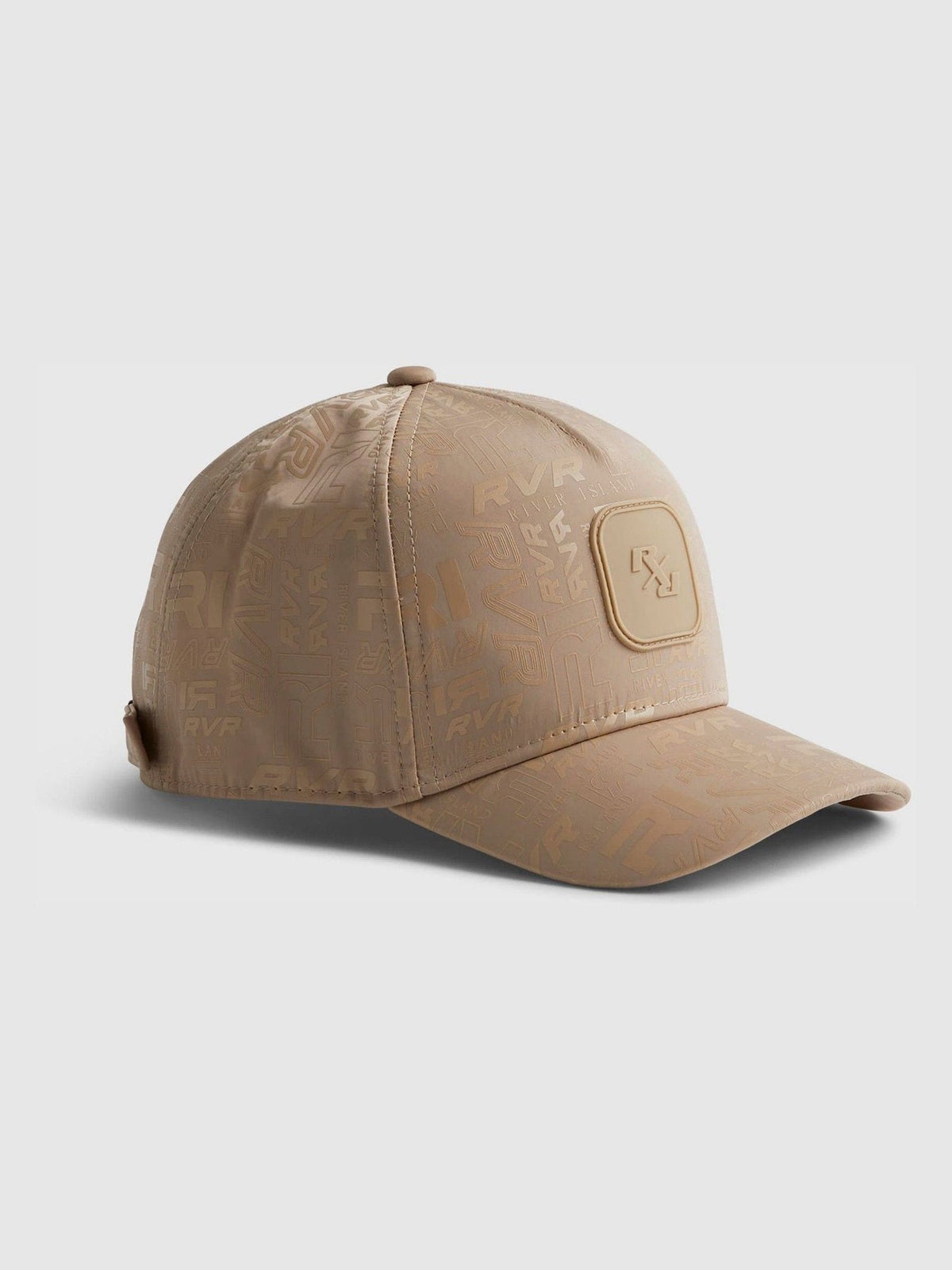 River Island monogram cap with adjustable back fastening - British product
