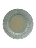Widdop green stoneware plates set of 4, imported from the UK
