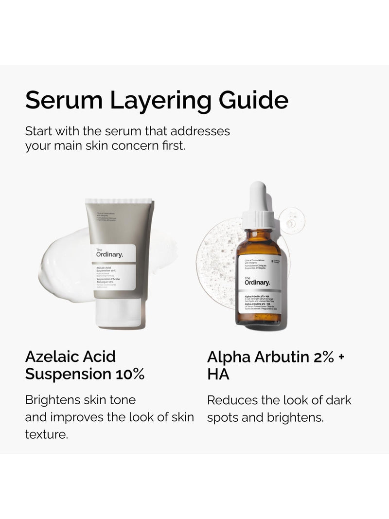 The Ordinary Clear Duo with Azelaic Acid and Alpha Arbutin 30ml - British product