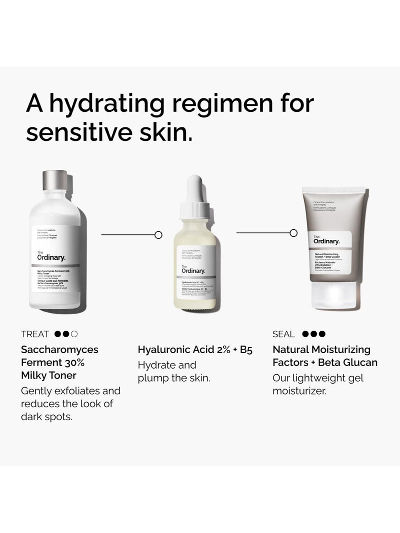 The Ordinary sensitive skin collection, imported from the UK