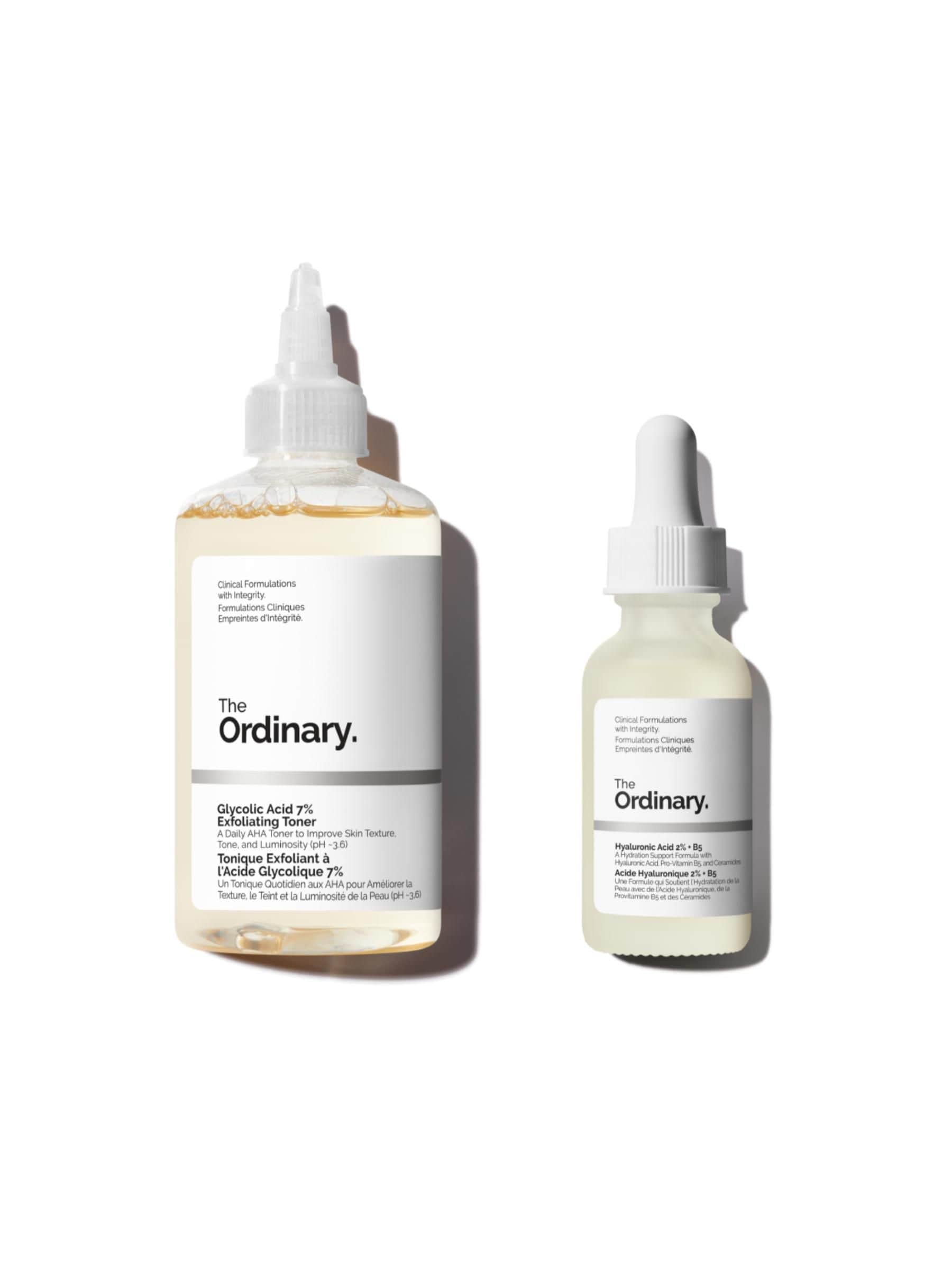The Ordinary skincare set for radiant skin 30ml and 100ml (British brand)
