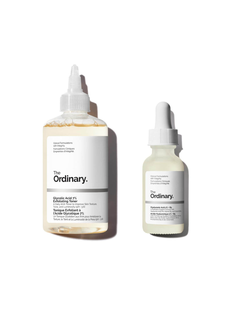 The Ordinary skincare set for radiant skin 30ml and 100ml (British brand)
